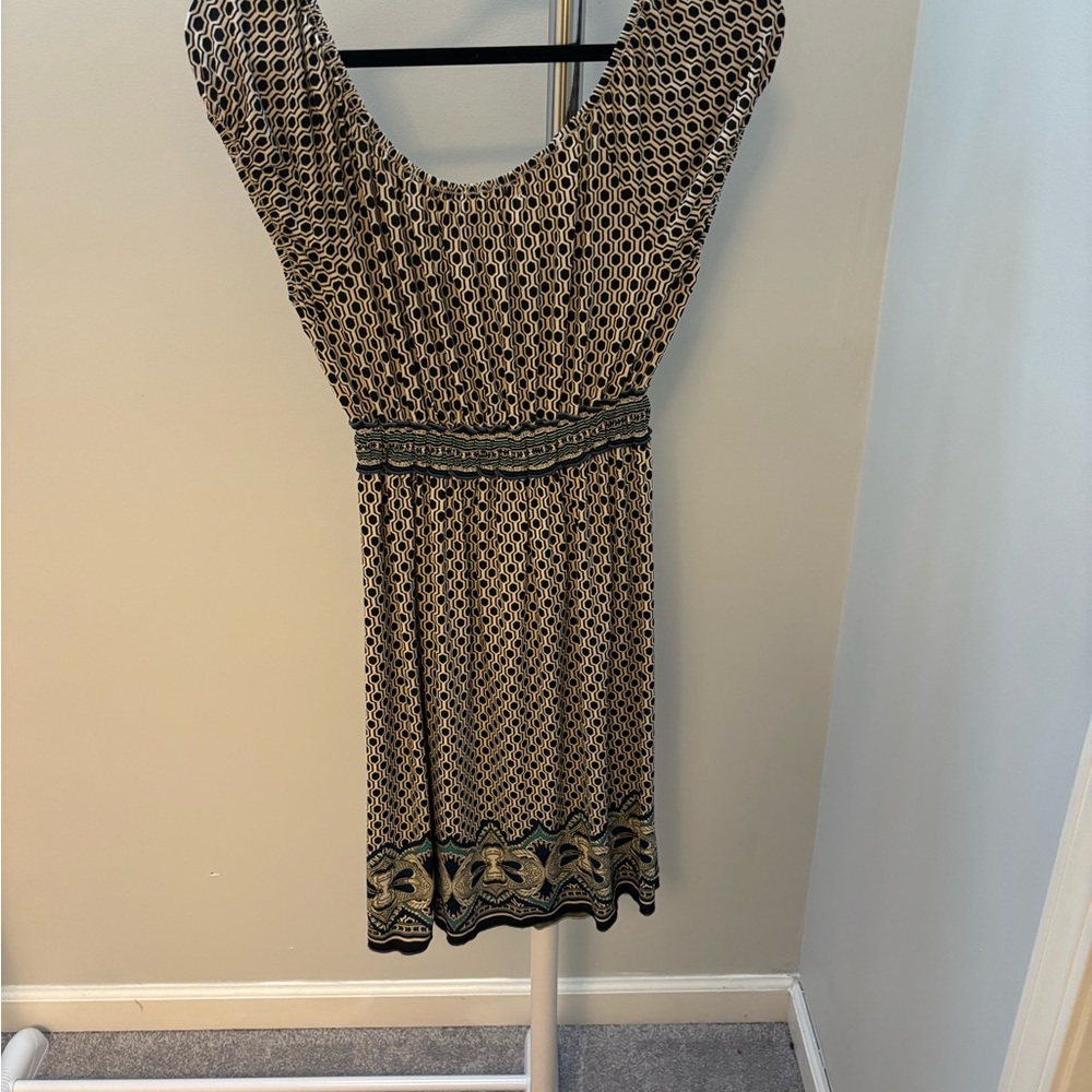 Max Studio Geometric Pattern Dress - Picture 6 of 6